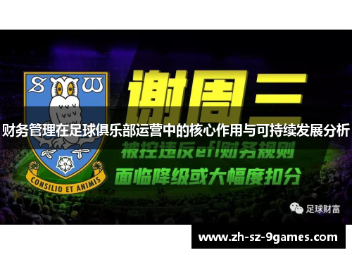 财务管理在足球俱乐部运营中的核心作用与可持续发展分析